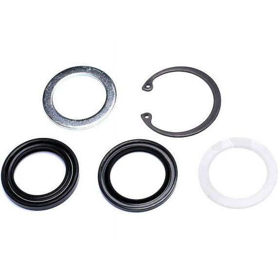Lower Steering Gear Pitman Shaft Seal Kit - Compatible with 2001 - 2006 GMC Sierra 3500 2002 2003 2004 2005