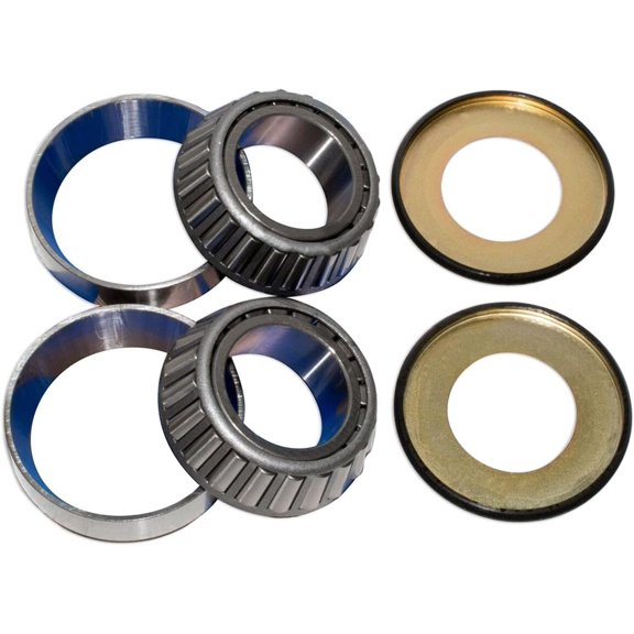 Steering Stem Shaft Race & Roller Bearing Kit Fits Suzuki Yamaha 0163-010