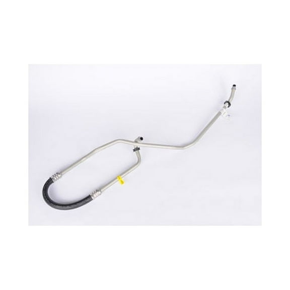 Lower Transmission Oil Cooler Line - Compatible with 2007 - 2010 Chevy Silverado 3500 HD 6.6L V8 LMM VIN 6 2008 2009