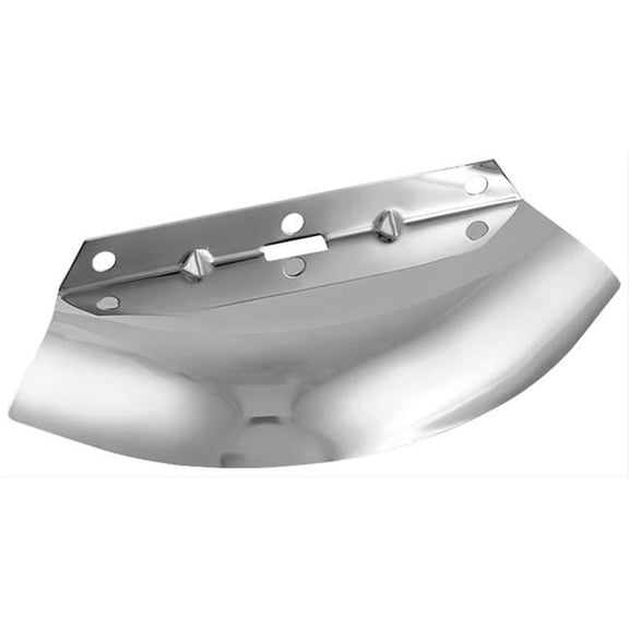 Lower Tree Wind Deflector, Chrome