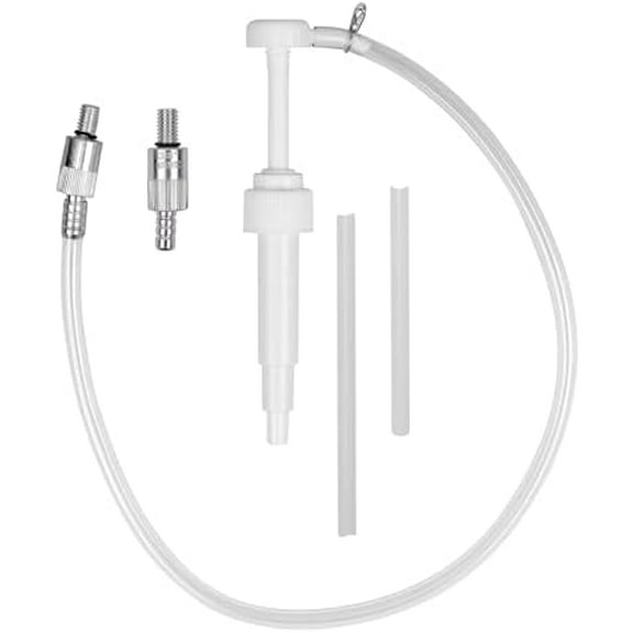 Lower Unit Gear Oil Pump: Transmission Fluid Transfer Extractor Kit Marine Boat Engine Motor Automotive Car Change Can Bottle Filler Differential Lube Liquid Suction Filling Siphon Manual Hand Tool