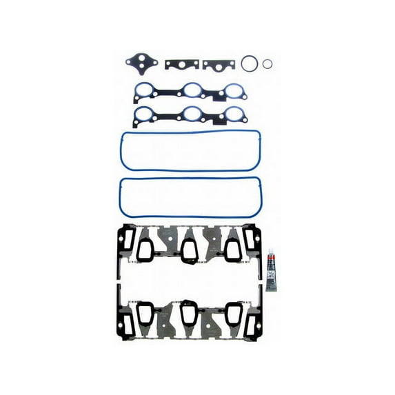 Lower and Upper Intake Manifold Gasket Set - Compatible with 1995 - 1999 Chevy Monte Carlo 3.1L V6 1996 1997 1998
