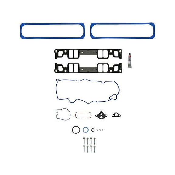 Lower and Upper Intake Manifold Gasket Set - Compatible with 1996 - 2000 Chevy Tahoe 5.7L V8 1997 1998 1999