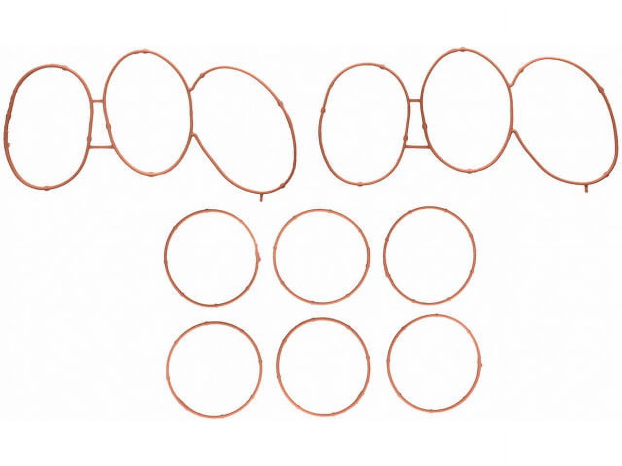 Lower and Upper Intake Manifold Gasket Set - Compatible with 1997 - 2001 Ford Explorer 1998 1999 2000
