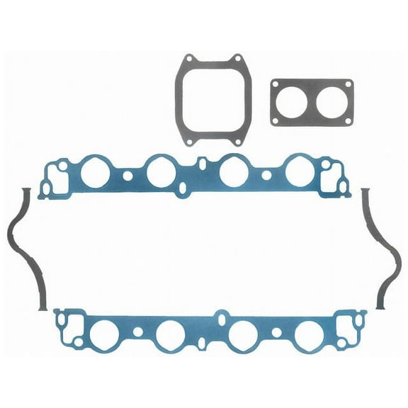 Lower and Upper Intake Manifold Gasket Set - Compatible with 1997 Ford F-250 HD 7.5L V8