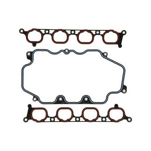 Lower and Upper Intake Manifold Gasket Set - Compatible with 1999, 2001 Ford Mustang SVT Cobra 4.6L V8 VIN V