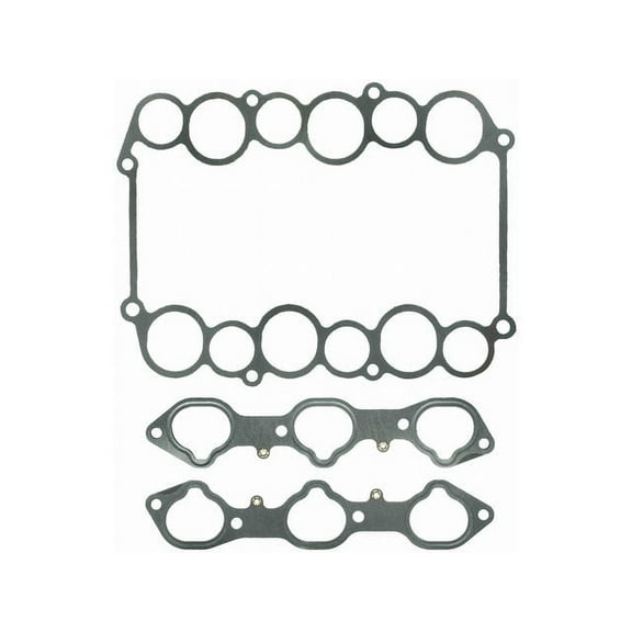 Lower and Upper Intake Manifold Gasket Set - Compatible with 1999 - 2001 Isuzu VehiCROSS 3.5L V6 2000