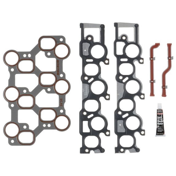 Lower and Upper Intake Manifold Gasket Set - Compatible with 1999 - 2004 Ford Mustang 2000 2001 2002 2003