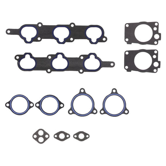 Lower and Upper Intake Manifold Gasket Set - Compatible with 2001 - 2004 Chevy Tracker 2.5L V6 2002 2003