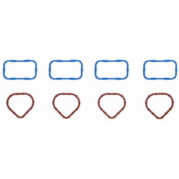 Lower and Upper Intake Manifold Gasket Set - Compatible with 2003 - 2006 Jeep Wrangler 2.4L 4-Cylinder 2004 2005