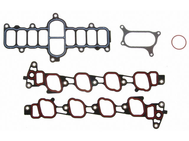 Lower and Upper Intake Manifold Gasket Set - Compatible with 2004 - 2010 Ford F-150 2005 2006 2007 2008 2009