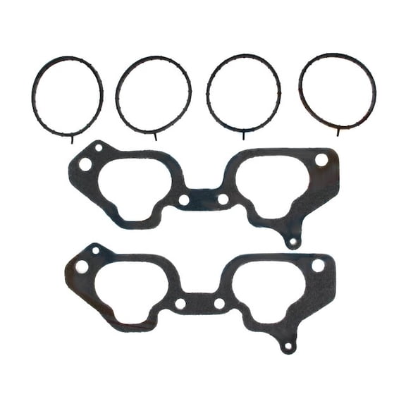 Lower and Upper Intake Manifold Gasket Set - Compatible with 2005 - 2006 Subaru Legacy 2.5L H4 EJ255 DOHC