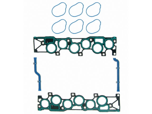 Lower and Upper Intake Manifold Gasket Set - Compatible with 2005 - 2008 Ford F-150 4.2L V6 2006 2007