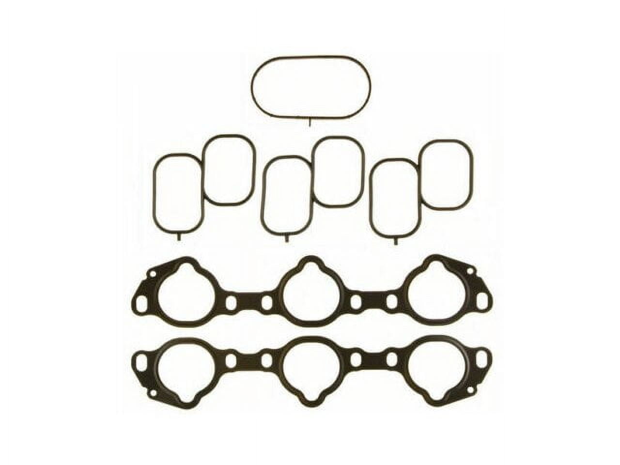 Lower and Upper Intake Manifold Gasket Set - Compatible with 2005 - 2015 Nissan Xterra 4.0L V6 2006 2007 2008 2009 2010 2011 2012 2013 2014