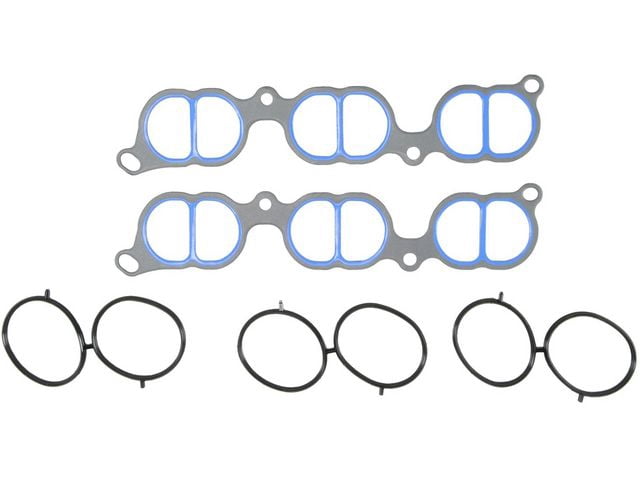 Lower and Upper Intake Manifold Gasket Set - Compatible with 2006 - 2015 IS250 2.5L V6 2007 2008 2009 2010 2011 2012 2013 2014
