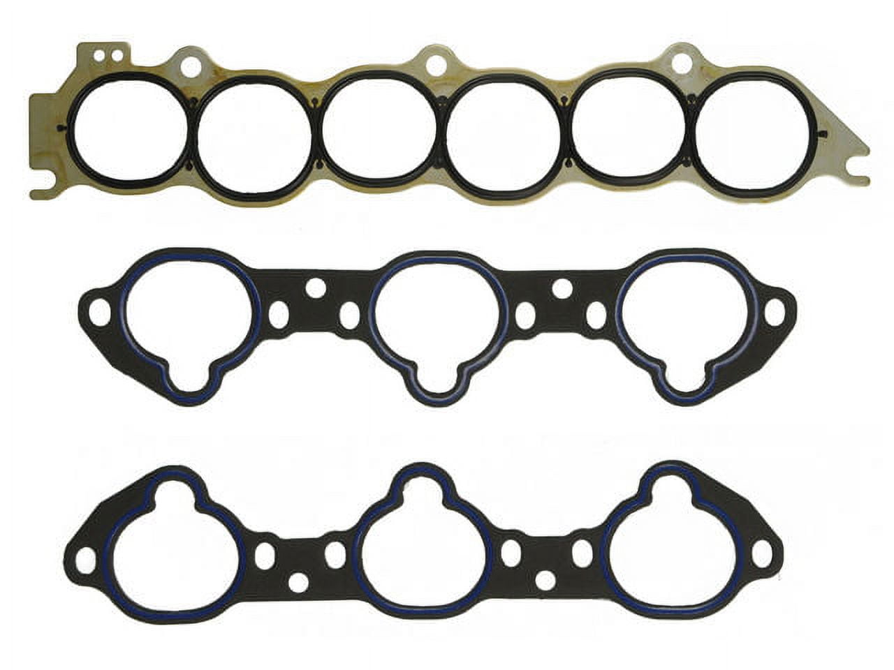 Lower and Upper Intake Manifold Gasket Set - Compatible with 2009 - 2020 Nissan Murano 3.5L V6 2010 2011 2012 2013 2014 2015 2016 2017 2018 2019