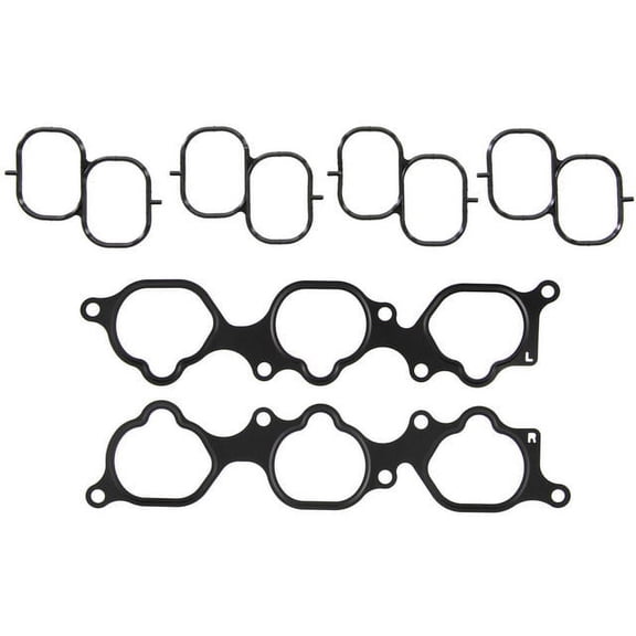 Lower and Upper Intake Manifold Gasket Set - Compatible with 2010 - 2015 RX450h 3.5L V6 2011 2012 2013 2014