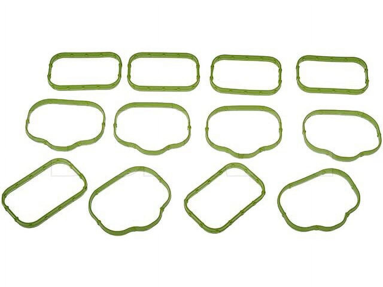 Lower and Upper Intake Manifold Gasket Set - Compatible with 2011 - 2019 Dodge Journey 3.6L V6 2012 2013 2014 2015 2016 2017 2018