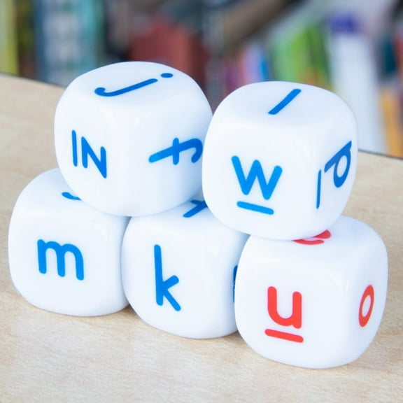 Lowercase Letter Dice - 5 dice