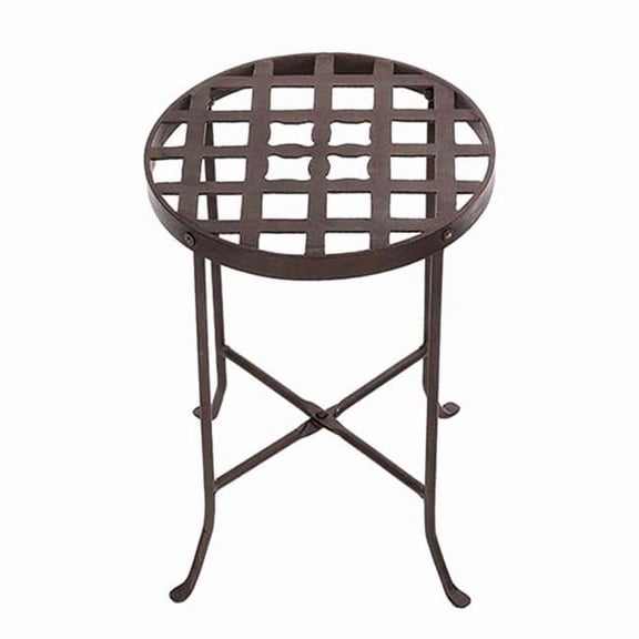 Lowers Plant Stand II in Roman Bronze Powder Coated