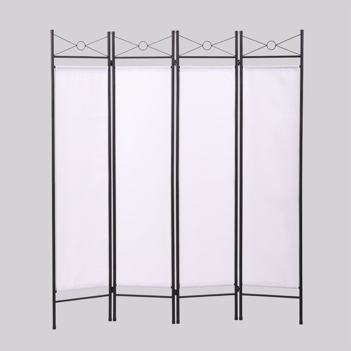 Lowestbes 4 Panel Room Divider, Freestanding Partition Wall Dividers