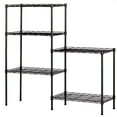 thumbnail image 1 of Lowestbest 5-Tier Storage Rack, Black Storage Racks and Shelving, Adjustable 5-Shelf Shelving Storage Unit, Metal Organizer Wire Rack for Household, Hotel, Restaurant (21.25"Lx 11.42"W x 59.06"H), 1 of 3