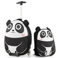 thumbnail image 1 of Lowestbest Kids Suitcase for Boys/ Girls, 2Pcs Kids Suitcases and Luggage, Rolling Suitcase for Kids, Kids Carry-on Luggage Set with Spinner Wheels, Girls Hard Shell Travel Suitcase, 1 of 7
