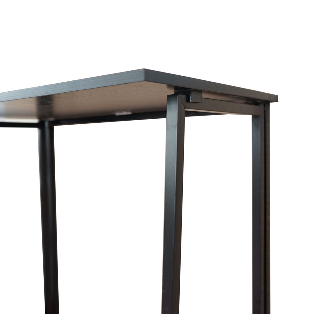 Lowestbest Simple Writing Folding Computer Desk, Compact Study Reading Table for Home Office