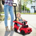 thumbnail image 1 of Lowestbest Toddler Push Car, Kids Ride On Push Car,3-In-1 Kids Ride on Mercedes Benz G350 Push Car with Canopy,Red, 1 of 11
