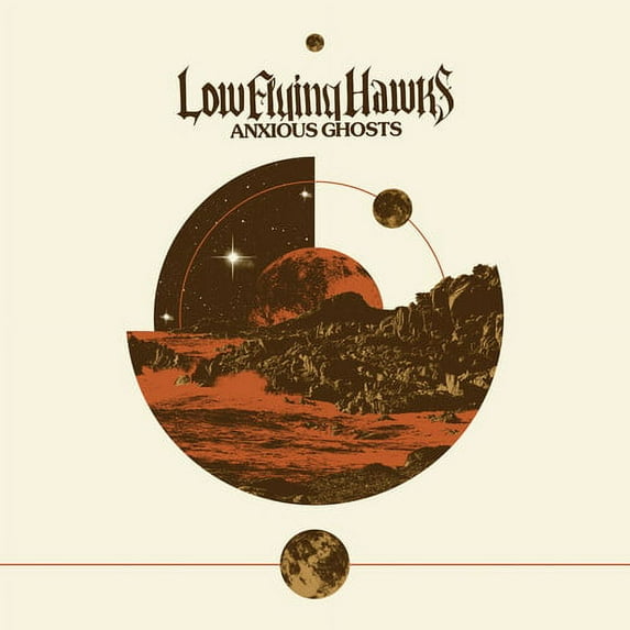 Lowflyinghawks - Anxious Ghosts (Oxblood & Gold Tri-Color) - Music & Performance - Vinyl