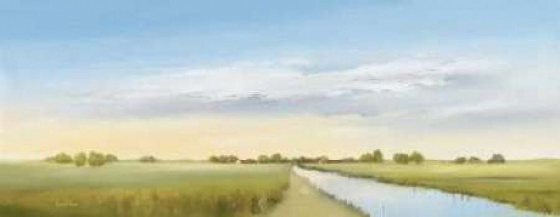 Lowlands I Canvas Art - Hans Paus (24 x 48)