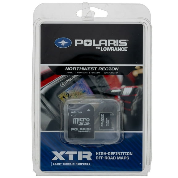 Lowrance 2879428 Polaris OEM Great Lakes Region XTR GPS HD Map Card RZR Ranger