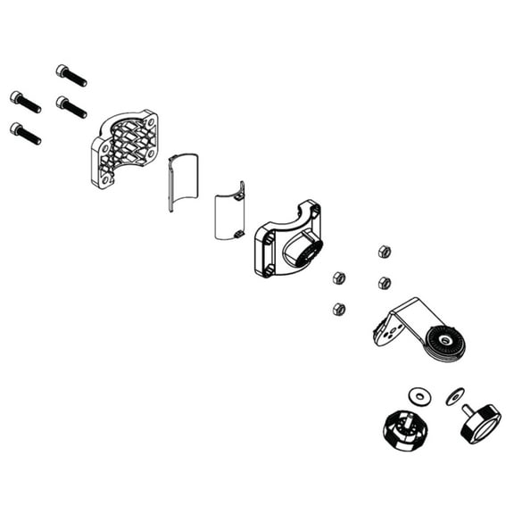 Lowrance Active Target Sonar Trolling Motor Shaft Mount Kit