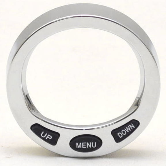 Lowrance Boat Depth Gauge Bezel 000-0113-91 | Model 3800 Silver