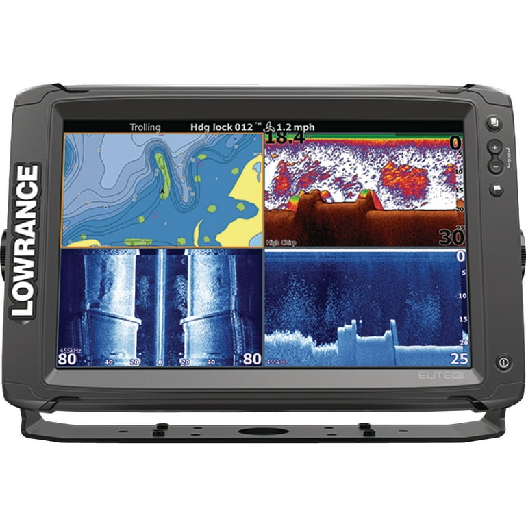 Lowrance Elite-12Ti Touchscreen Fishfinder with CHIRP Sonar, GPS