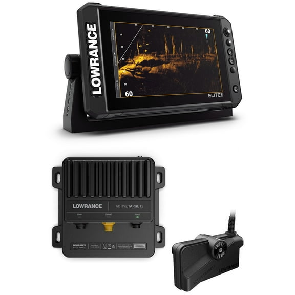 Lowrance Elite FS 9 ActiveTarget 2 Bundle