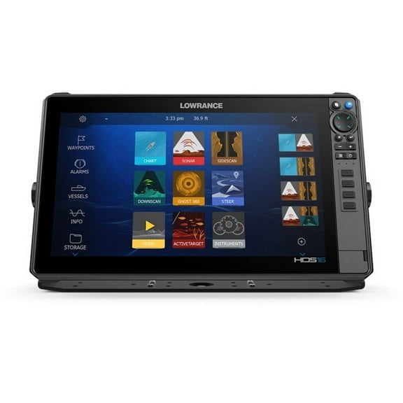 Lowrance HDS-16 PRO Fishfinder and Depth Sounder. No Transducer.