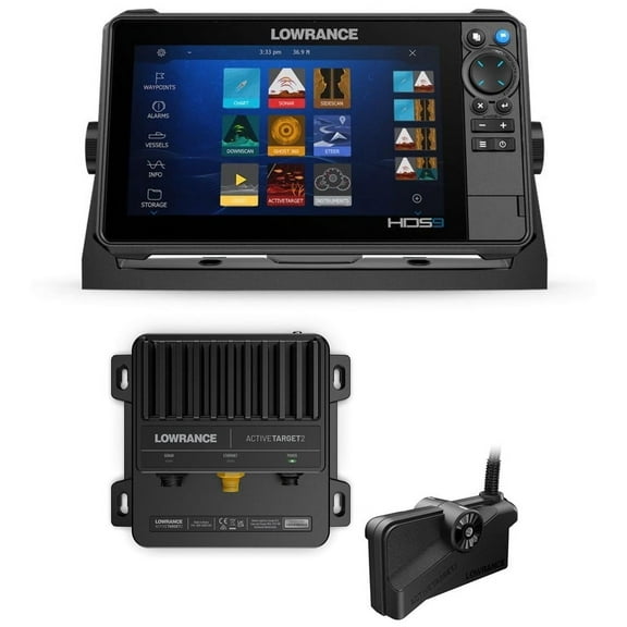 Lowrance HDS-9 Pro ActiveTarget 2 Bundle