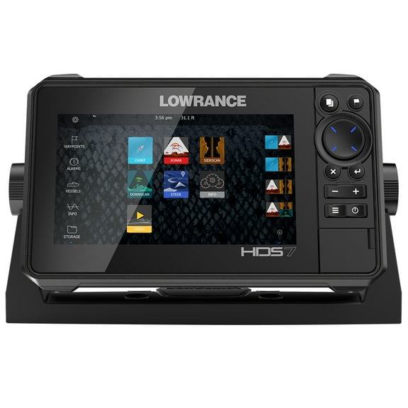 Lowrance HDS LIVE 7 CHIRP- 000-14416-001 Chartplotter Fishfinder with Dual-Channel