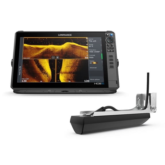 Lowrance HDS Pro 16-inch Fish Finder Depth Sounder with Active Imaging HD 3-in-1 Transducer
