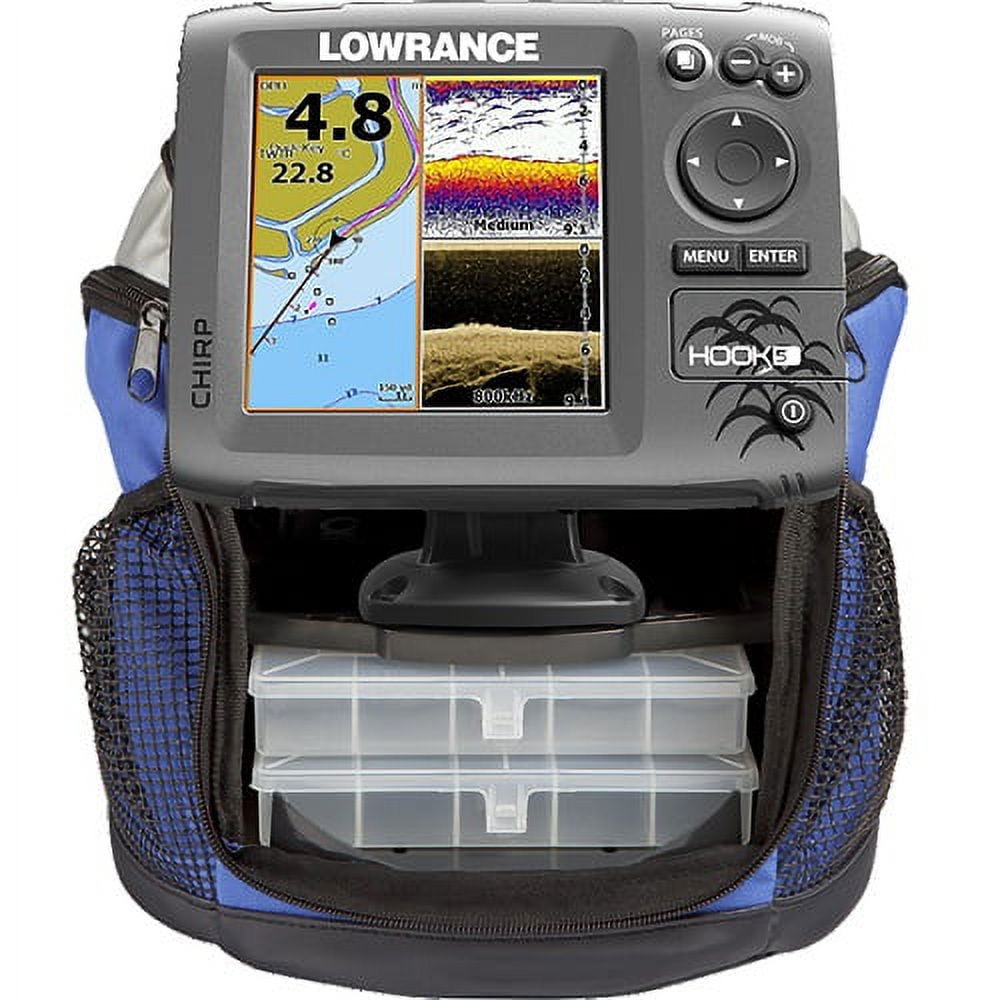 Lowrance HOOK5 Mid/High Ice Machine PPP-18i Fishfinder 