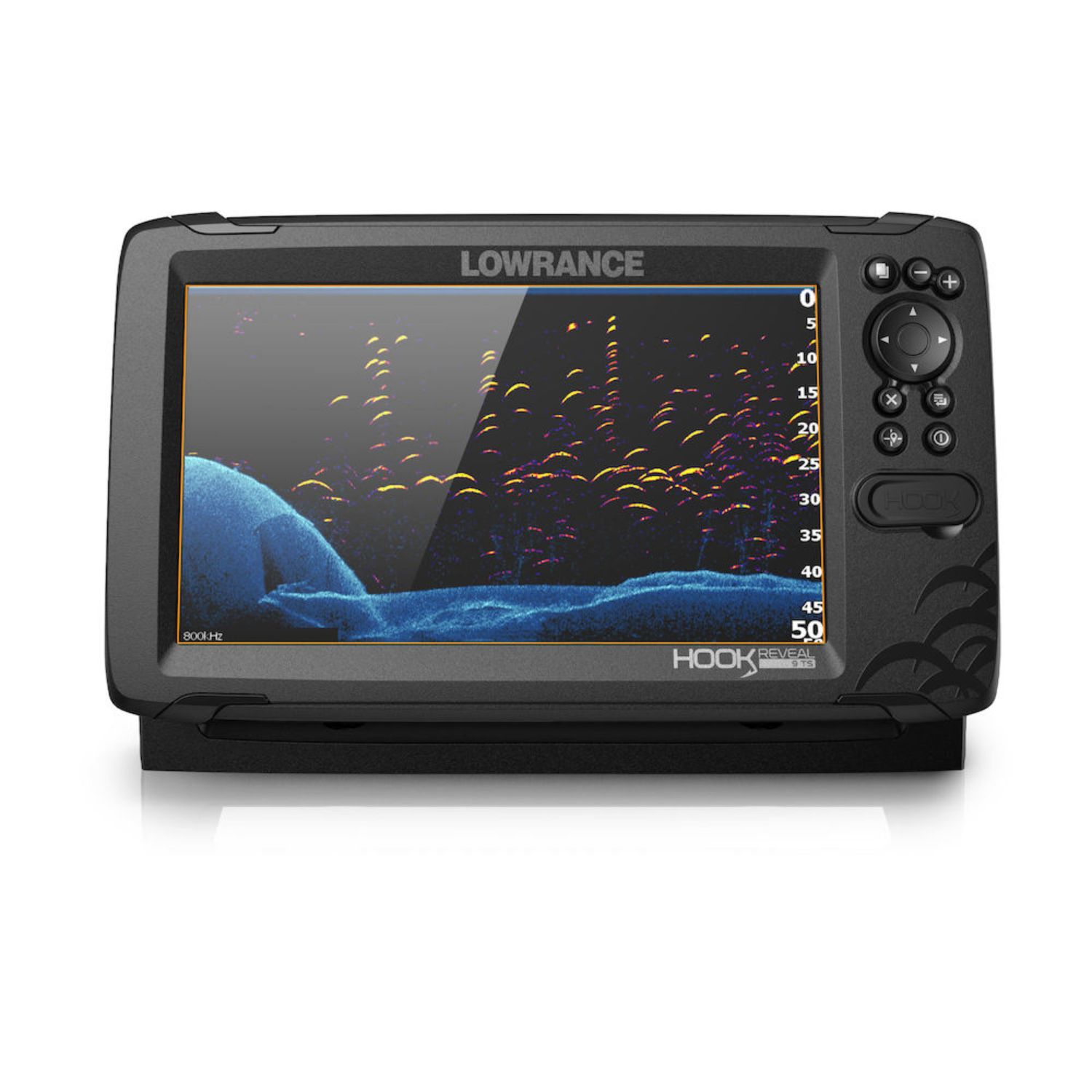 Lowrance Hook Reveal 9" Triple-Shot Portable Fish-Finder with CHIRP - image 1 of 7