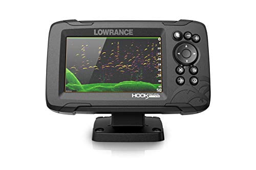 Lowrance Hook Reveal Fish finder Splitshot with Down scan Imaging & US  Inland Mapping