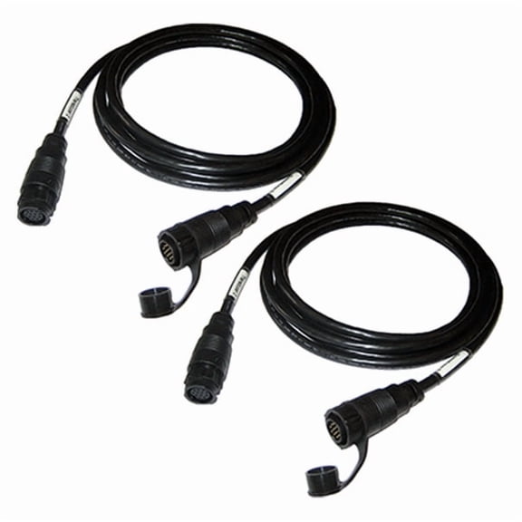 Lowrance Transducer Extension Cables, 12 pin, 10', Pair, 000-12752-001
