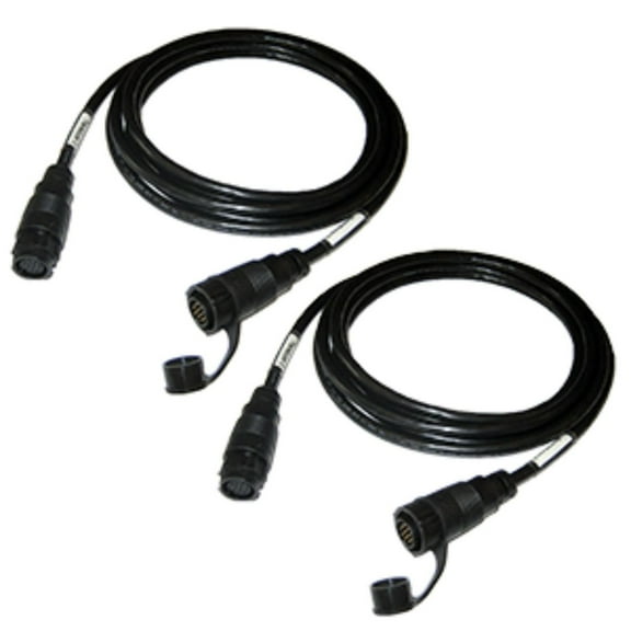 Lowrance Transducer Extension Cables, 12 pin, 10', Pair, 000-12752-001