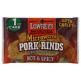 thumbnail image 1 of Lowrey's Bacon Curls Hot & Spicy Microwave Pork Rinds, 1.75 Oz., 1 of 6