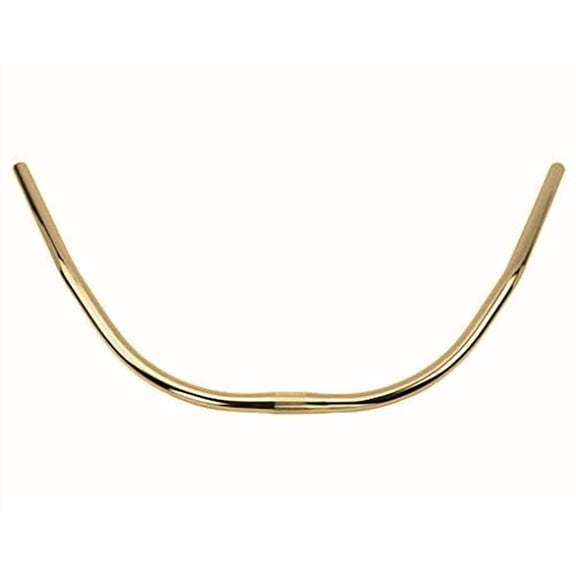 Lowrider Bicycle Bike Beach Cruiser Moon Handle BAR 25.4 Gold. Bike Part, Bicycle Part, Bike Accessory, Bicycle Accessory