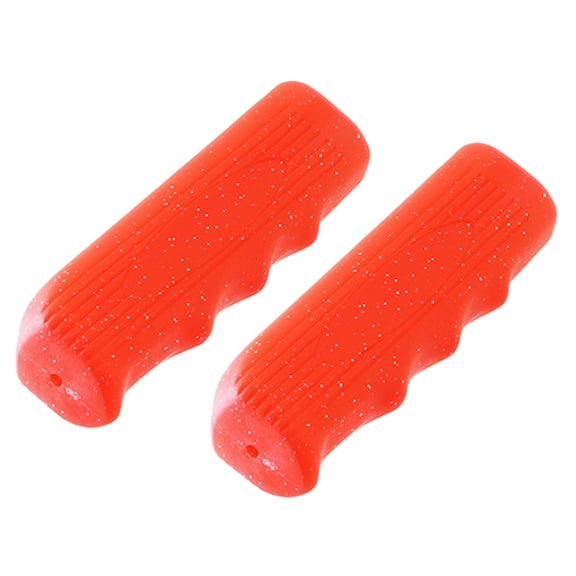 Lowrider Bicycle Bike Custom Grips KRATON Rubber Sparkle RED. Bike Part, Bicycle Part, Bike Accessory, Bicycle Accessory