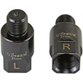 thumbnail image 2 of AltaLine 27.5mm Pedal Extenders - 1/2 Crank To 1/2 Pedal Adapters Black Steel Platform 2 of 5