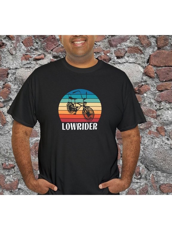 Lowrider Bike Shirt Lowriders Bicycle Low Rider Tshirt Cholo Chicana Lowrider Silhouette Chicano Cholo Style Cruising Lowrider Life Cruiser